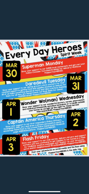 mrs_jacobsen's tweet photo. Happy Monday @CoolidgeCougars! Today we are beginning an "Every Day Heroes" Spirit Week Challenge. Today is Superman Monday! Join us in celebrating and appreciating those who are working hard. Tag your teacher, and Coolidge cougars as well as #supportlocalheros ...Ready go! https://t.co/EoTY7fiUEr