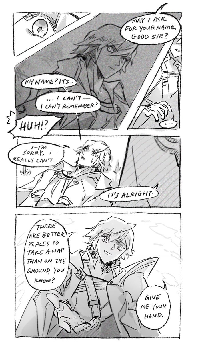 [chrobin roleswap AU] back after a solid week with random doodles

They meet (again)
(In a better life...?) 