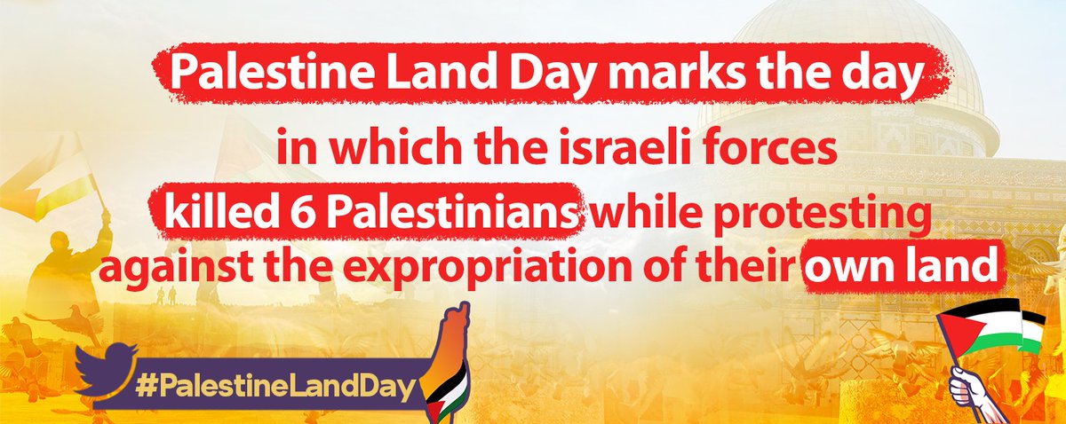 Dimaakramm's tweet photo. Palestine Land Day is a potent symbol of the Palestinian struggle. #PalestineLandDay https://t.co/DFMEYo93mS