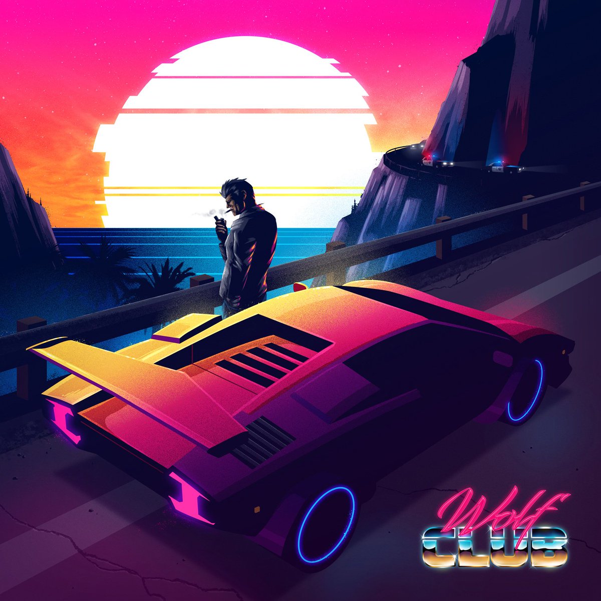 Signalnoise's tweet image. A selection of #synthwave album art I've had the pleasure of working on.