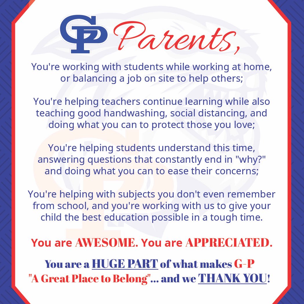 GPISD1's tweet photo. ❤️💙 #TeamGP https://t.co/4vcT9G7Ypd