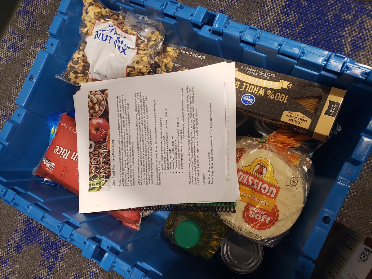 WhisperingRoots's tweet image. Whispering Roots along with Charles Drew Health Center, packed food for our Food Pharmacy clients.    With social distancing in place, we delivered to their homes.  We thank Family Fare, Catholic Charities, &amp;amp; Creighton University Dining Services for the donations! #FoodPharma