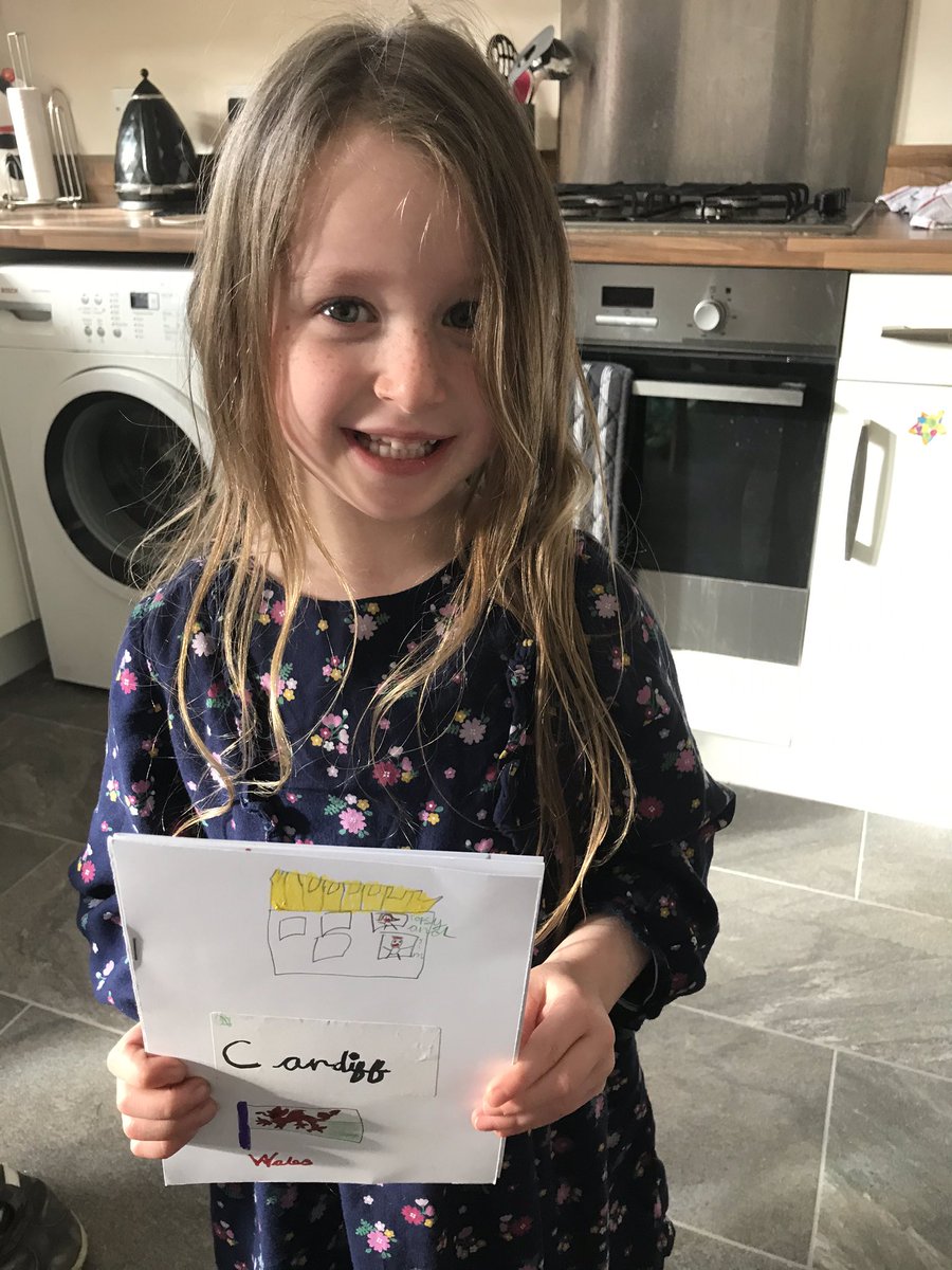 MrsArcticride's tweet photo. @Y1Brunton Islay has been doing a project on #Cardiff today.. and she made a book about all the things she learnt ❤️ #wales #1SL #everydaysaschoolday #funfacts https://t.co/soESRZFAUS