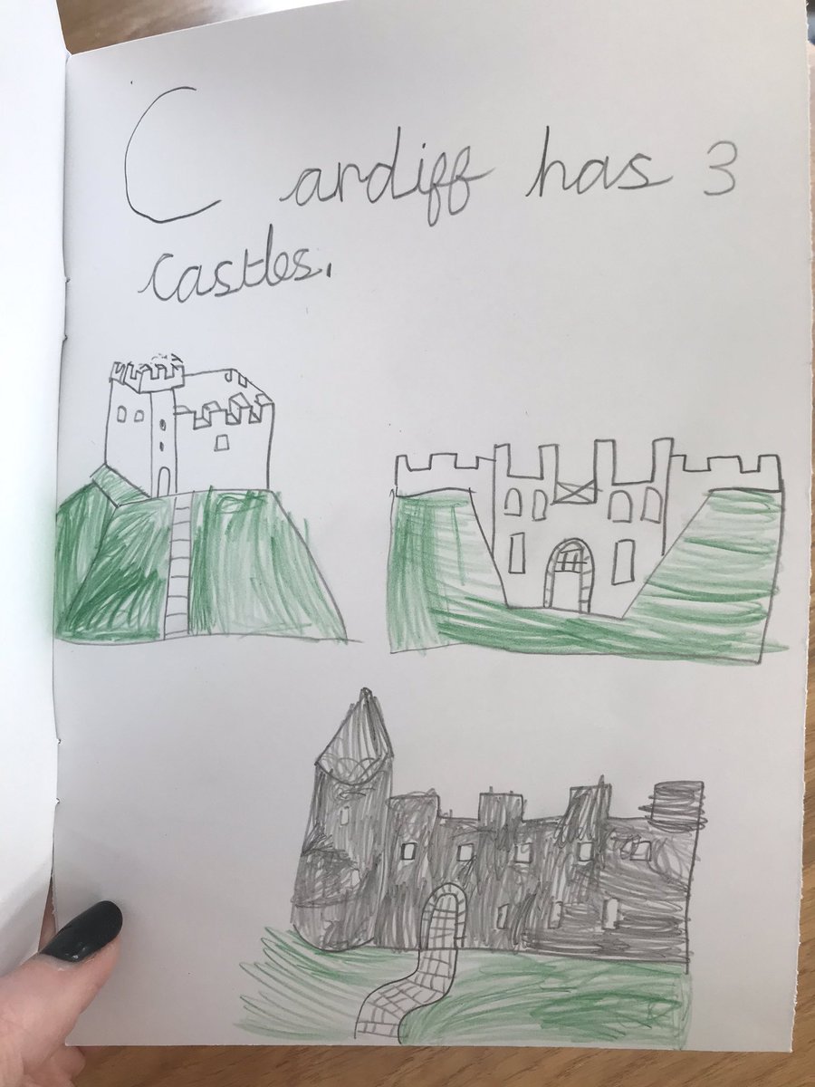 MrsArcticride's tweet photo. @Y1Brunton Islay has been doing a project on #Cardiff today.. and she made a book about all the things she learnt ❤️ #wales #1SL #everydaysaschoolday #funfacts https://t.co/soESRZFAUS