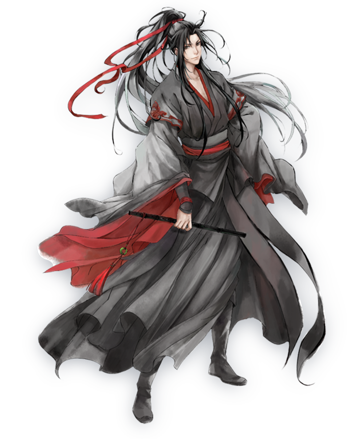 I... think? this one is his Yiling Laozu outfit from the illustrated things, but look. I love this series. I love this character. But there are only so many black-and-red outfits I can distinguish between lol  #ACNHDesign  #mdzs  #cql  #theuntamed  #WeiWuxian