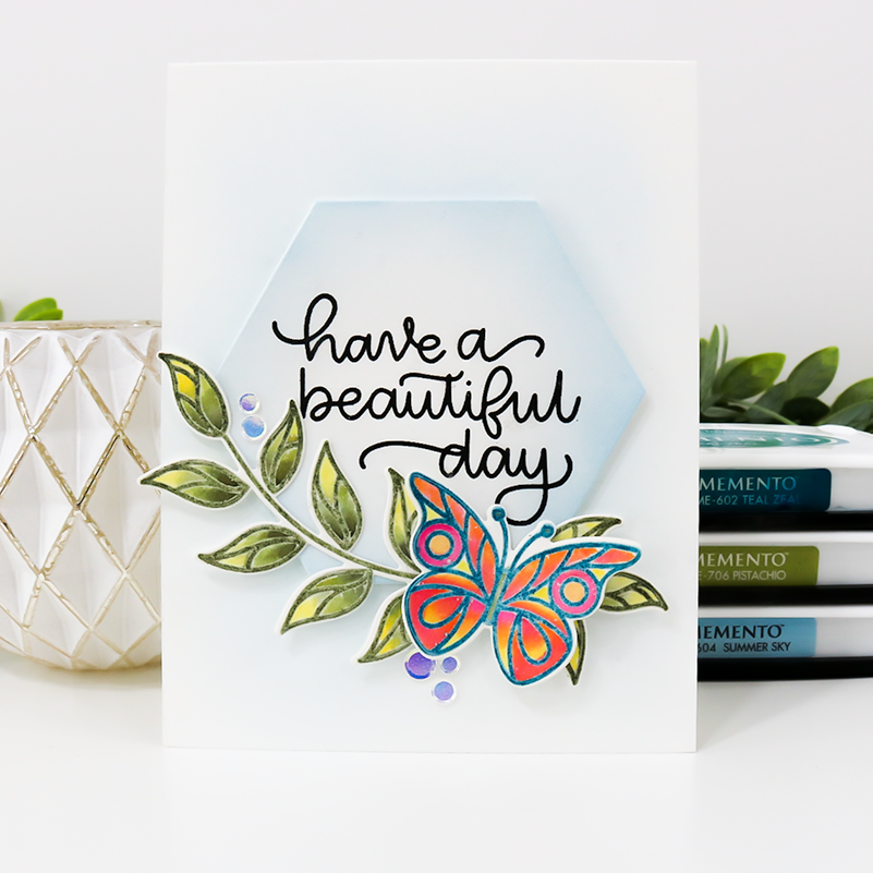 Imagine_Crafts's tweet photo. Clean and Simple Handmade Card with Memento Dye Inks by Lisa Mensing. #mementoink #imaginecrafts https://t.co/B0t8MyaxJS https://t.co/bF3GgXL0YW