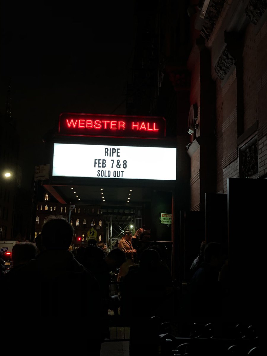 lexaarose's tweet photo. @WebsterHall @ripe_love ♥️♥️♥️ https://t.co/bNFuomuhxb