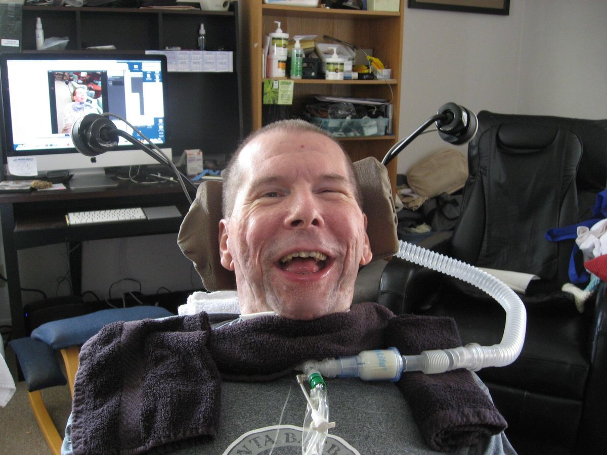 62/ after noting the interface that he created to help control his wheelchair position with his eyes, and the project he was tackling to harden Bitcoin wallets. Despite his admittedly slower pace, he added “... I still love programming and it gives me goals.”