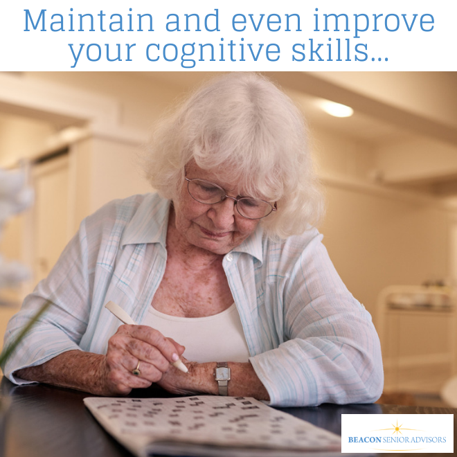 BeaconSrAdvisor's tweet photo. Everyday activities around the home can help maintain and improve cognitive skills. Other mind-challenging activities such as playing games, making crafts, or solving puzzles can help as well.
#KeepYourMindActive #CognitiveActivitiesForSeniors https://t.co/ni1k6l8lFs