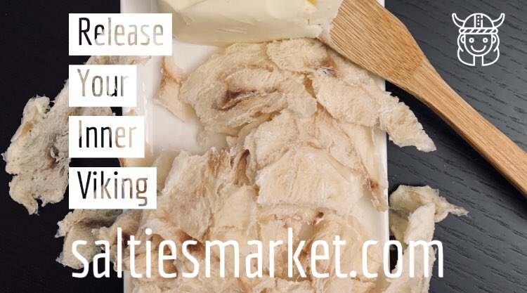 Saltiesmarket.com e-store launch is finally here! Who wants some dried haddock mailed to their door? #salties #superfood #driedhaddock