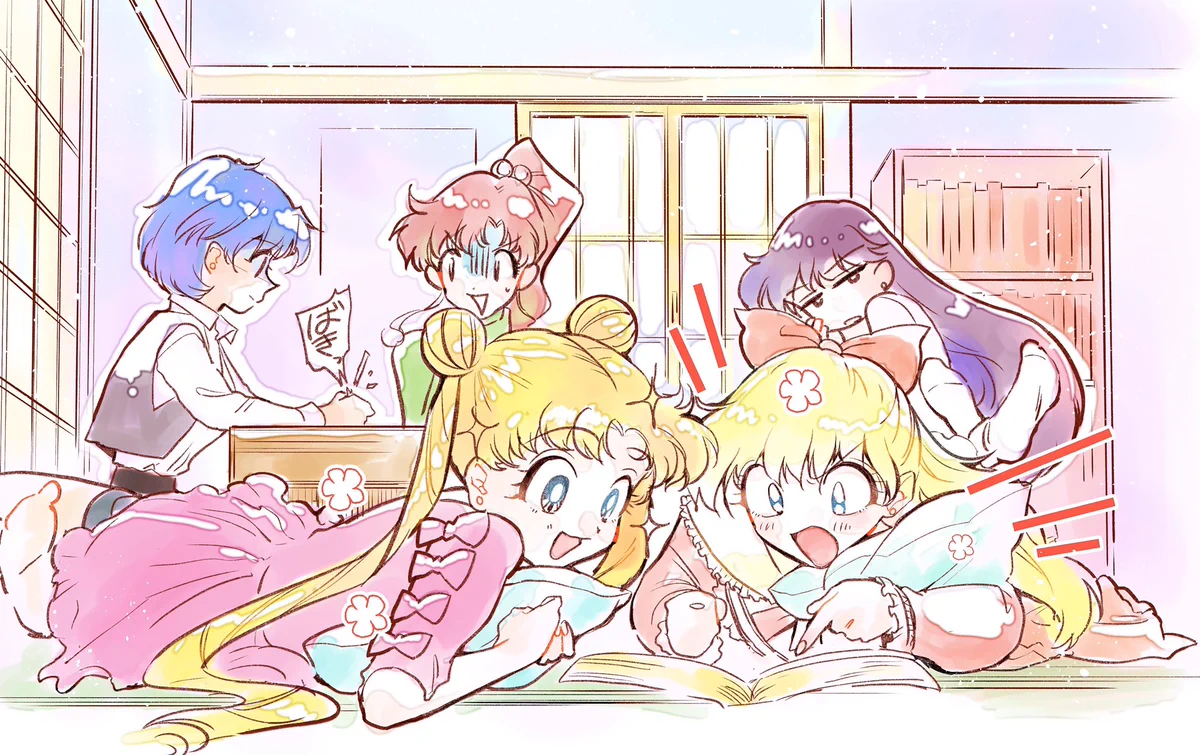 セーラームーンたちの「いつもの日常」が素敵すぎる！！！