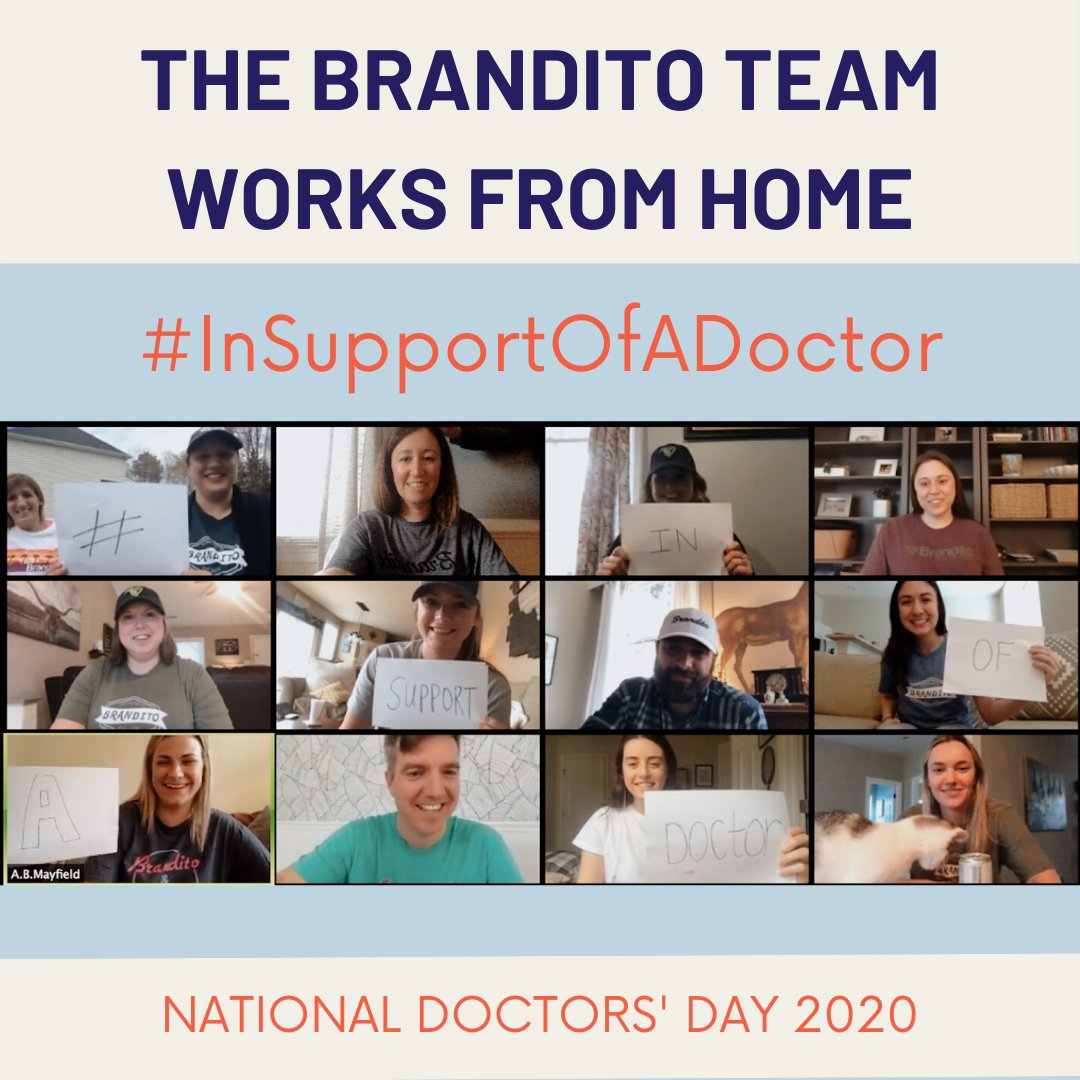 It’s National Doctors' Day and we want to show appreciation to our doctors and medical personnel working tirelessly on the front lines.

We challenge you to spread the love and show us what you're doing #InSupportOfADoctor

#NationalDoctorsDay2020
