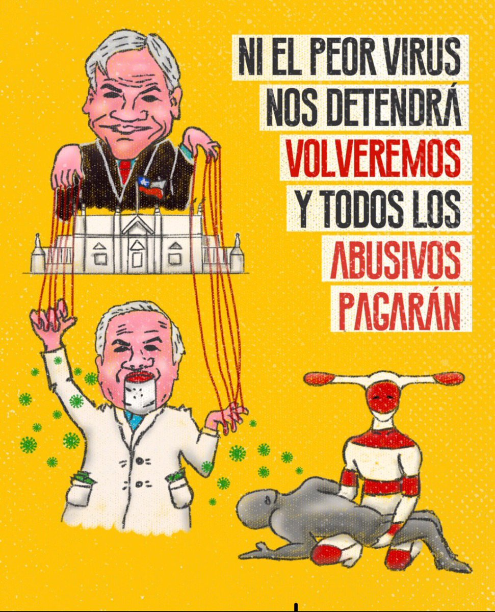 Rpa2punto0's tweet photo. Volveremos !!! #ChileDesperto #dignidad #renunciapiñera #renunciamañalich https://t.co/btcXxZwxgt