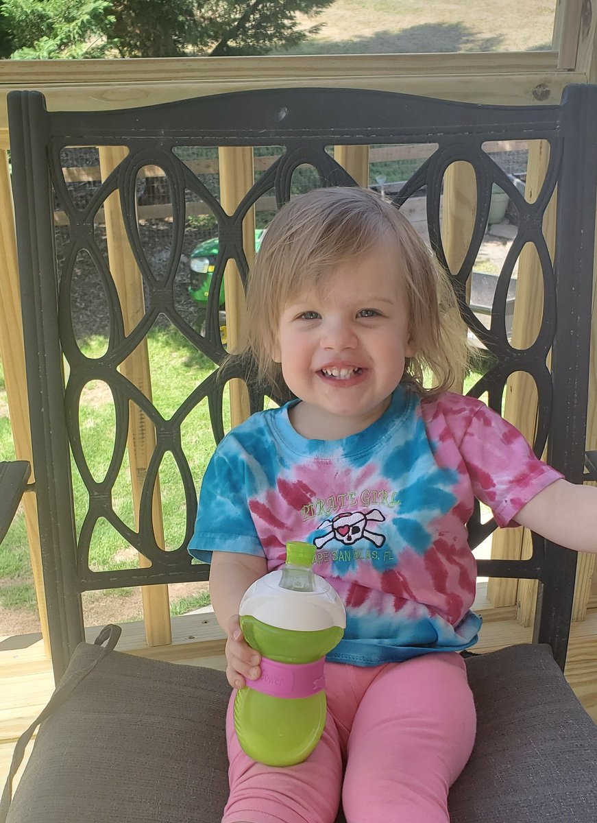 Neon Day complete with a neon green cup! <a href="/CreekViewElem/">Creek View Elementary School</a>