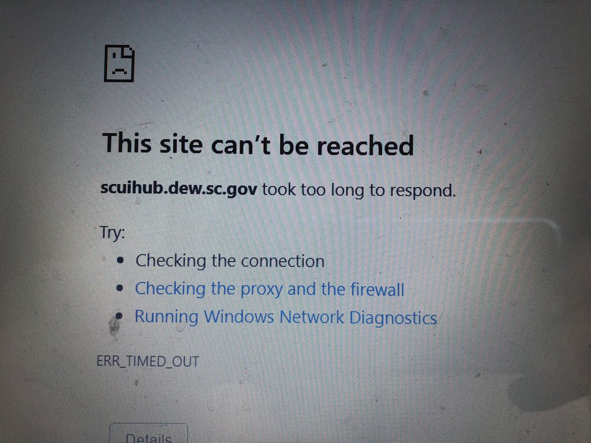 studiocafebleu's tweet image. ☕️ Day 3 of trying to apply for unemployment in the State of South Carolina.