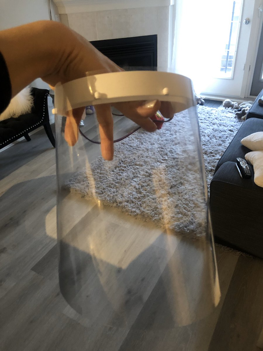 ChristineGoudie's tweet photo. Our @GranvilleBiomed team has pivoted to assist with the crisis at hand. We are now producing faceshields, button pressing keychains and door openers. Please let us know who needs these items and what else we can do to help. #COVID19 @AHS_media https://t.co/JPog9vxkmD