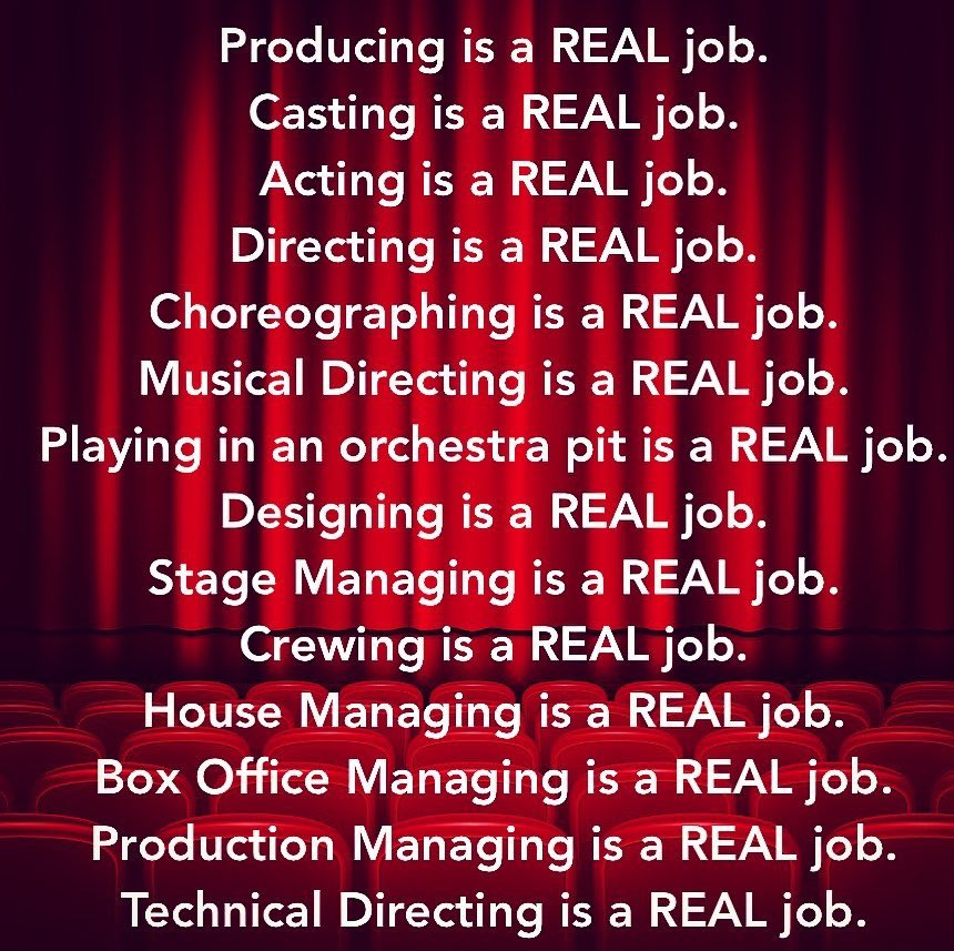 99Blacklist's tweet photo. If #coronavirus teaches #LAThtr any #Coronavirustruth it will be that all the jobs we do on every stage in Los Angeles are REAL jobs.
As we all struggle to pay our rent & bills, remember what we lose every time someone asks you to work for nothing.
#ChangeFor99 #PayTheArtists https://t.co/nQOaBkfnqp