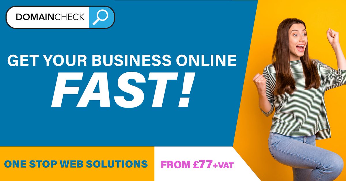 DomaincheckUK's tweet photo. Need to start trading online fast? Check out our bundles below!

https://t.co/cg6ZUzsvMX

#BusinessOnline #NewWebsite #FirstWebSite #OnlineShop https://t.co/GZ97ErC1Mx