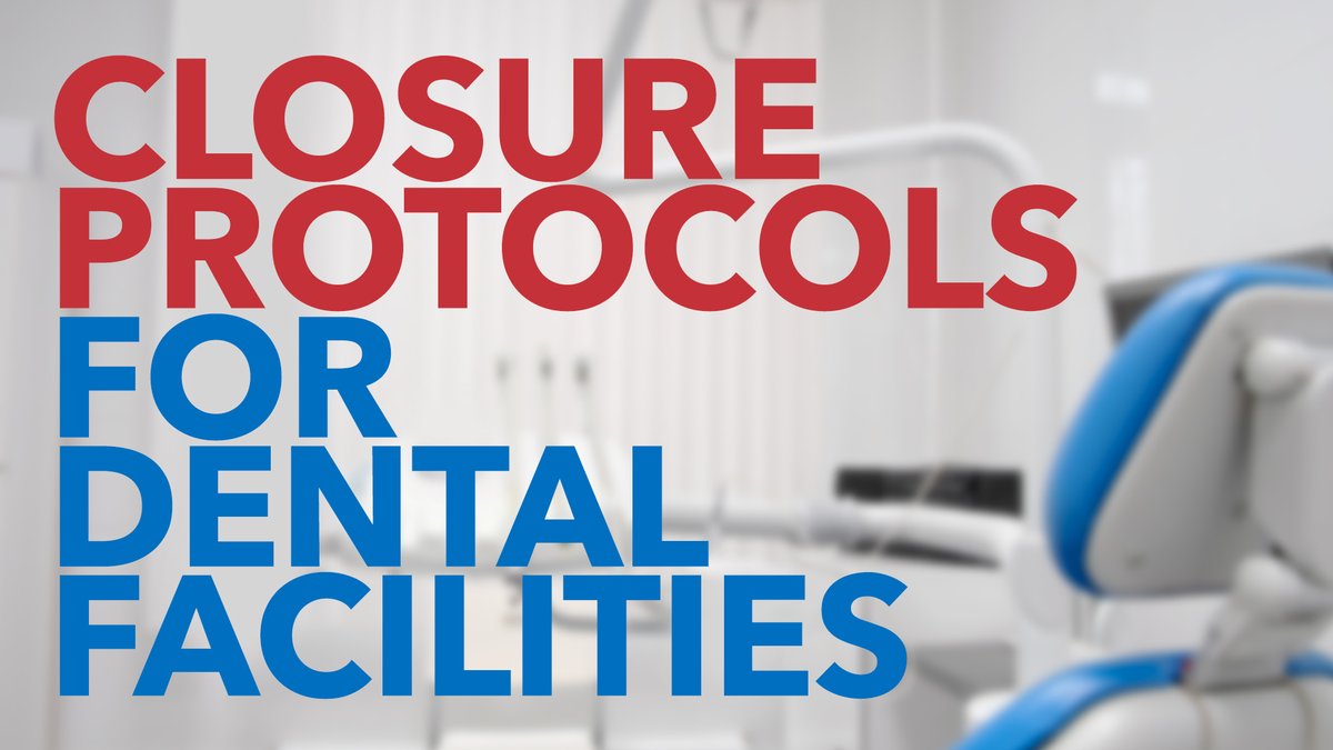 When closing your practice for an extended period of time, refer to these DentaPure™ Cartridge protocols for managing your Dental Unit Waterlines.

bit.ly/3dGkvNo