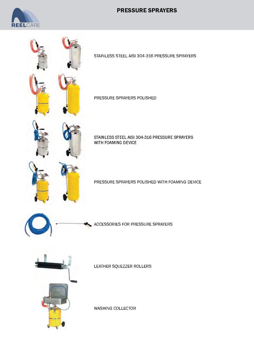 Reelcare Pressure Sprayers. 
A great piece of equipment that will help in the process of disinfecting areas for your colleagues and customers.

#reelcare #keepingreelsafe #disinfecting #keepingitreel