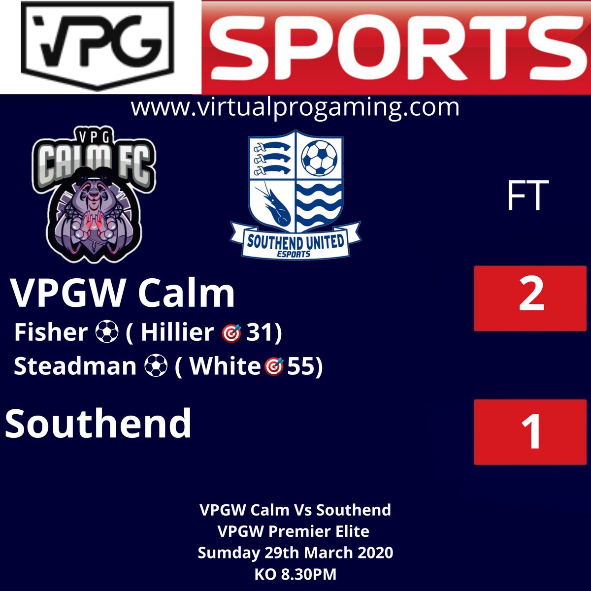 VPG Calm FC tweet media