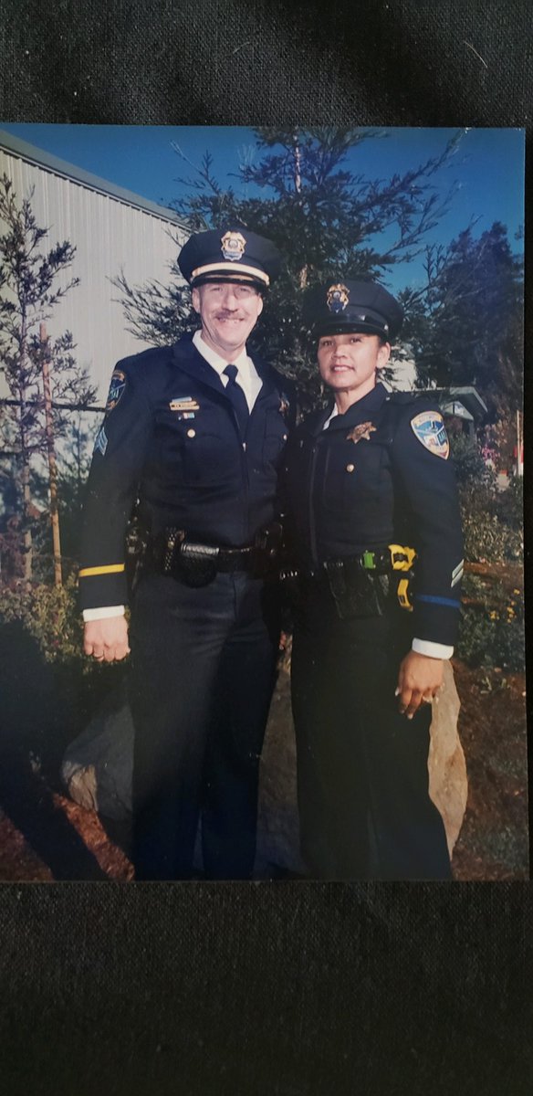 My retired sister and  brother-in-law still teaching and running the Local Police Academy for new recruits and backups for Police departments in the area. #HeroOfTheDay #HeroesOfCovid19