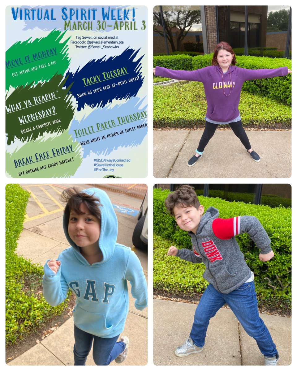 AwesomeInHim's tweet photo. @Sewell_Seahawks @gisdnews #moveitmonday #Cyberschool #eMovement #sewellinthehouse #GISDAlwaysConnected #findthejoy https://t.co/sqtDaf8p9J