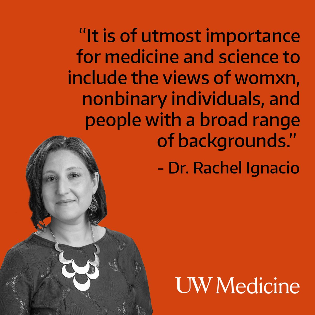 UWMedicine's tweet photo. We asked some of our amazing doctors for advice they would give to a young girl wanting to go into medicine. 
This is what they said.

UW Medicine is proud to celebrate all women in medicine. #NationalDoctorsDay  #WomensHistoryMonth https://t.co/KvQON88gi7