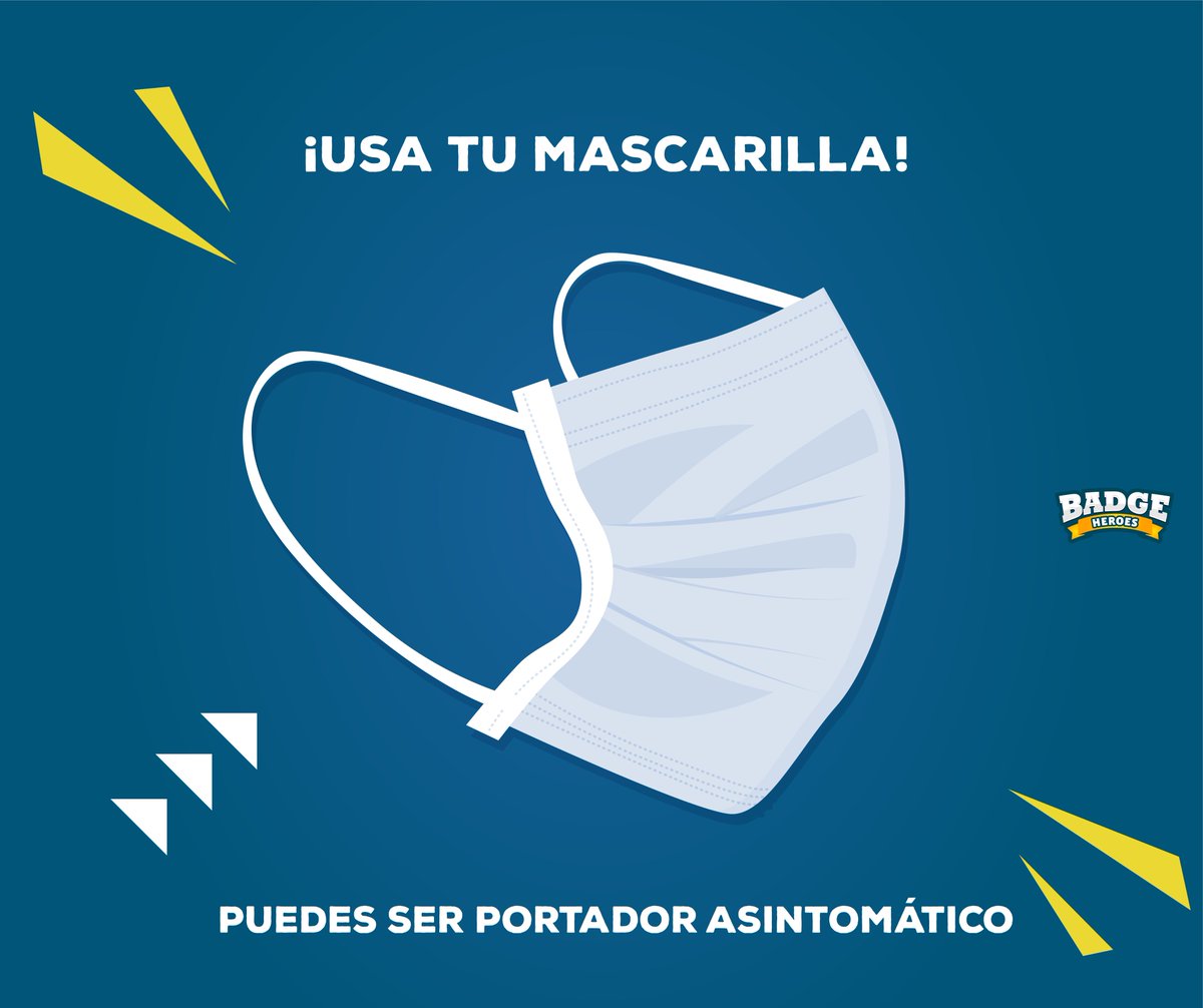 ¡Entramos a otra semana más de cuarentena! Recuerda que si tienes que salir debes usar la mascarilla adecuada, ya que el virus tarda hasta 14 días en manifestarse y aunque no tengas síntomas puedes contagiar a otros. ¡Cuídate y cuida a los más vulnerables!

#covid19  #coronavirus