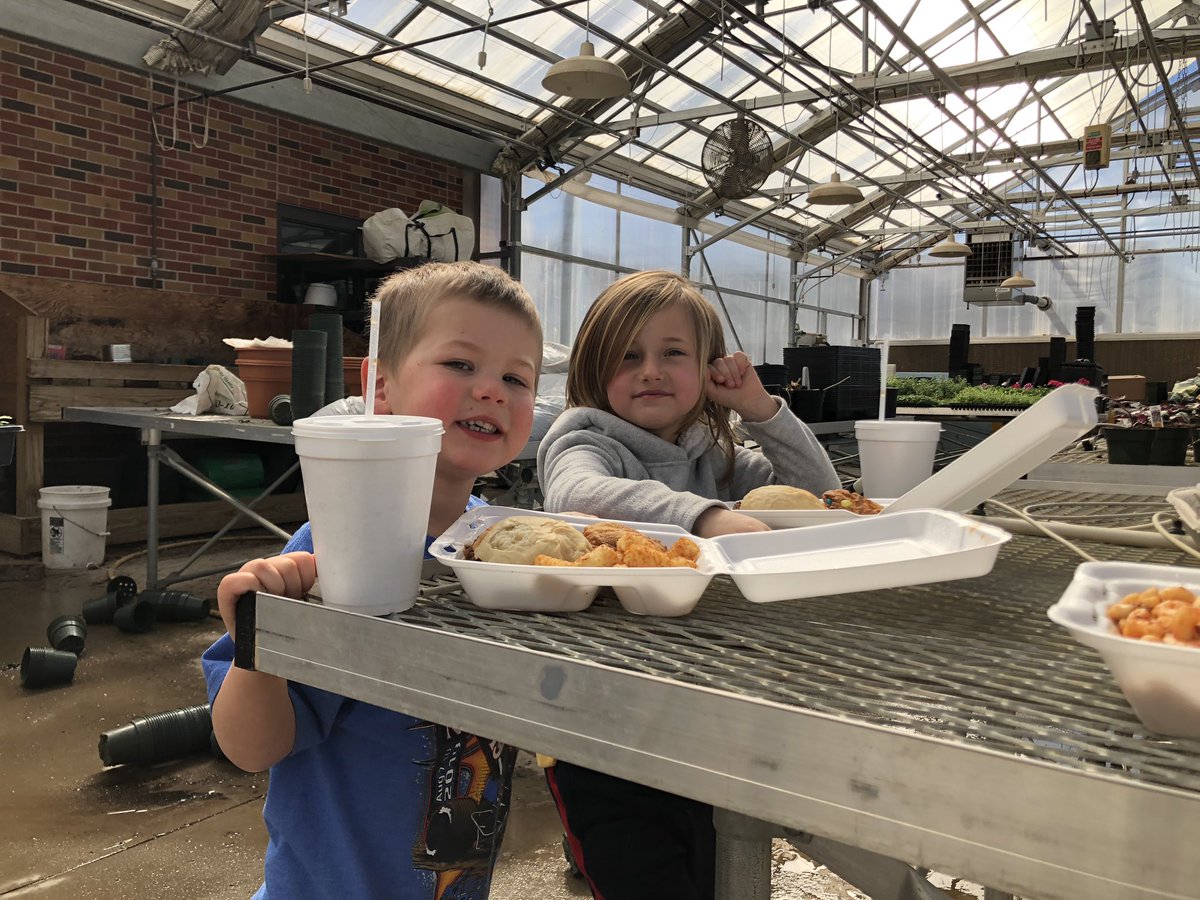 alainrae's tweet photo. The littles assisting in the greenhouse today. Learning about plants and how to care for them. #mepoclassroom https://t.co/SioklzZk2A