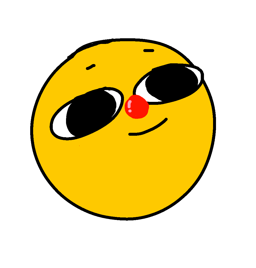 will try to draw an emoji for every day spent on this cursed website here's today's