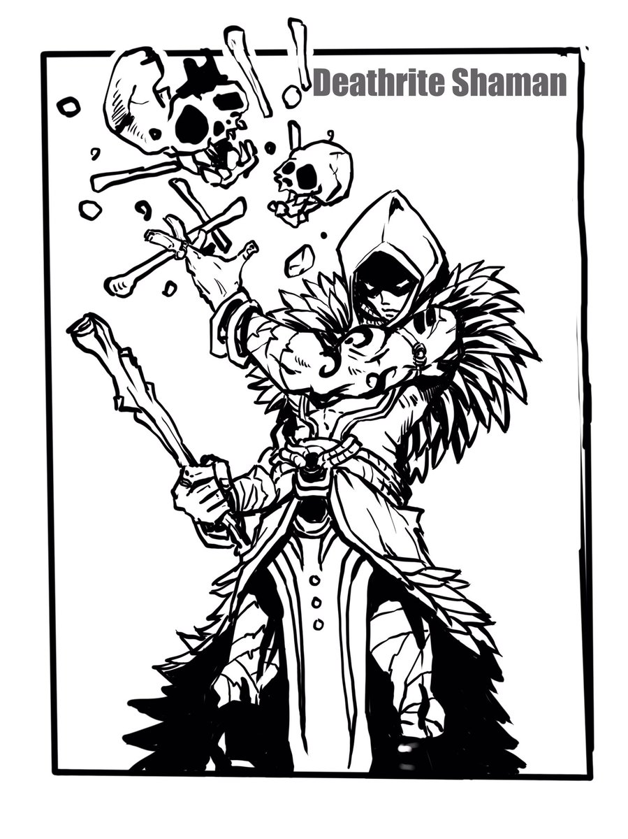 羽ばたき飛行機械と入れ替わりで 上忍術で奇襲する虎の影 百合子描いてみた 個人 ボンゴ Mtg絵を描く副業イラストレーターの漫画