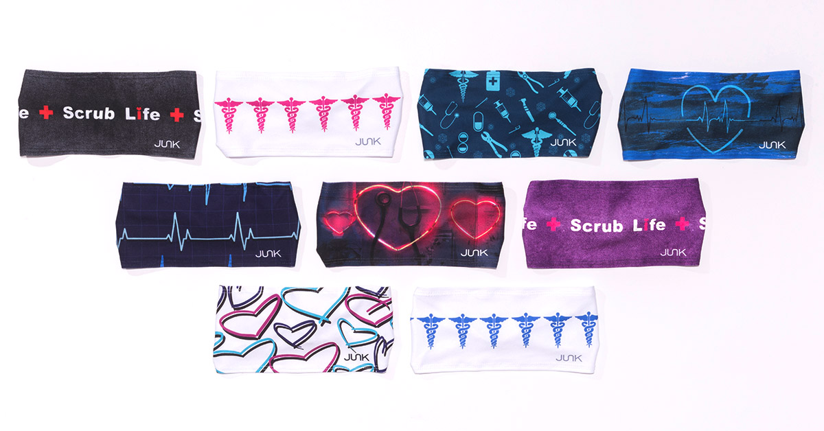 Headbands for those hard at work saving lives 🤒👩‍⚕️🥼

Shop here:
junkbrands.com/collections/nu…

#junkbrands #junkondaily #corona #corona2020 #coronavirus #nurselife #doctor #nurse #scrubs #medical #medicine #health #healthcare #hospital