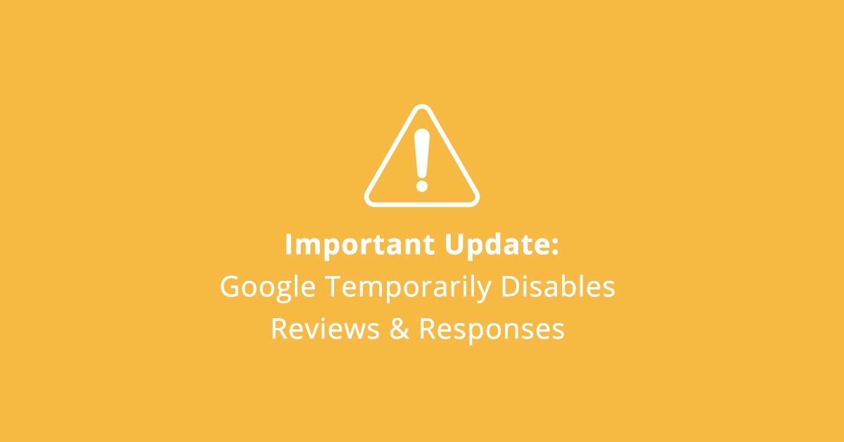 Google Temporarily Disables Reviews & Responses - Find out how Google My Business (GMB) and Yelp have been affected by COVID-19. @propelnow #GMB #Yelp app.quuu.co/r/peA32