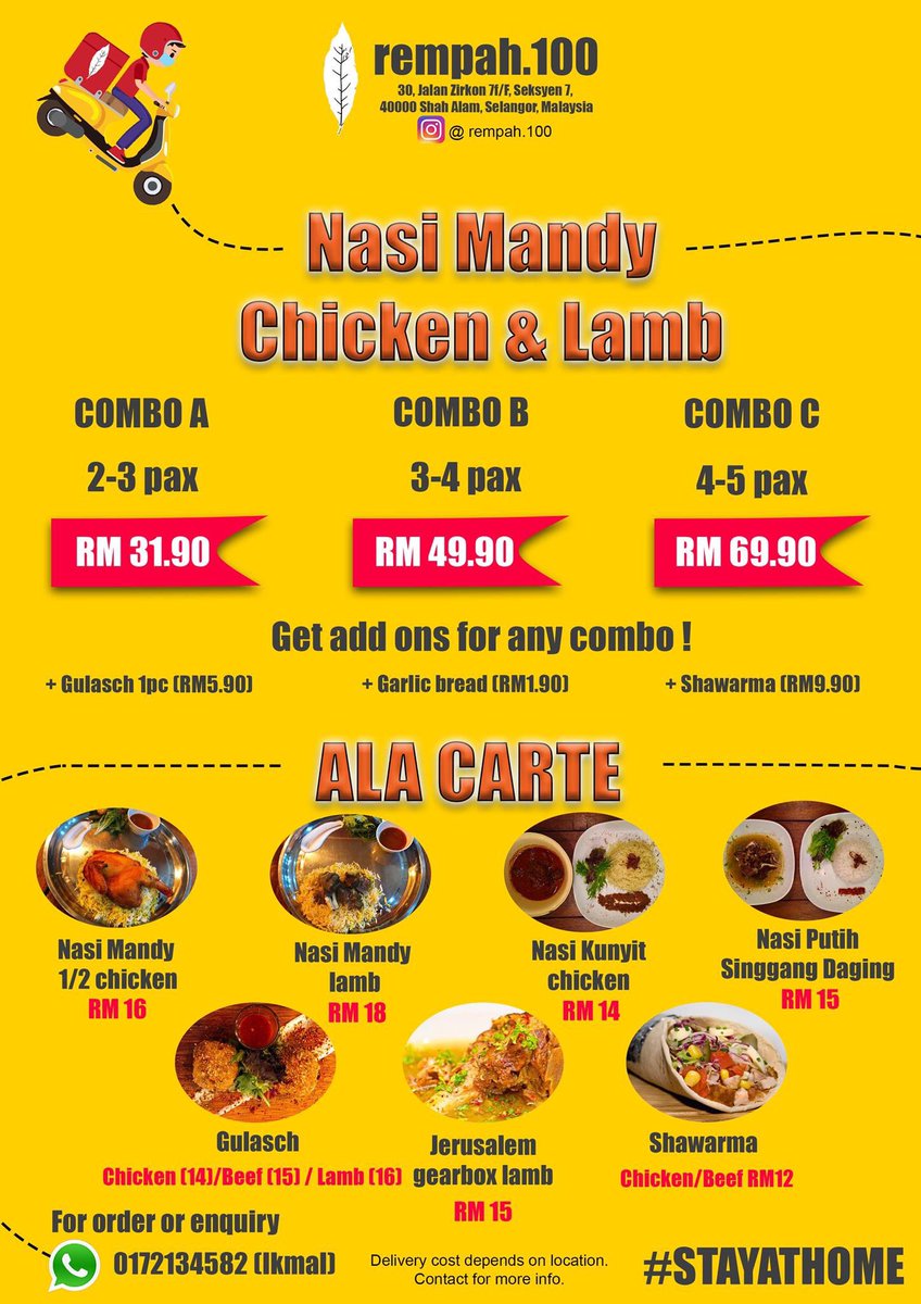 Food Delivery Shah Alam Seksyen 7 Wallpaper