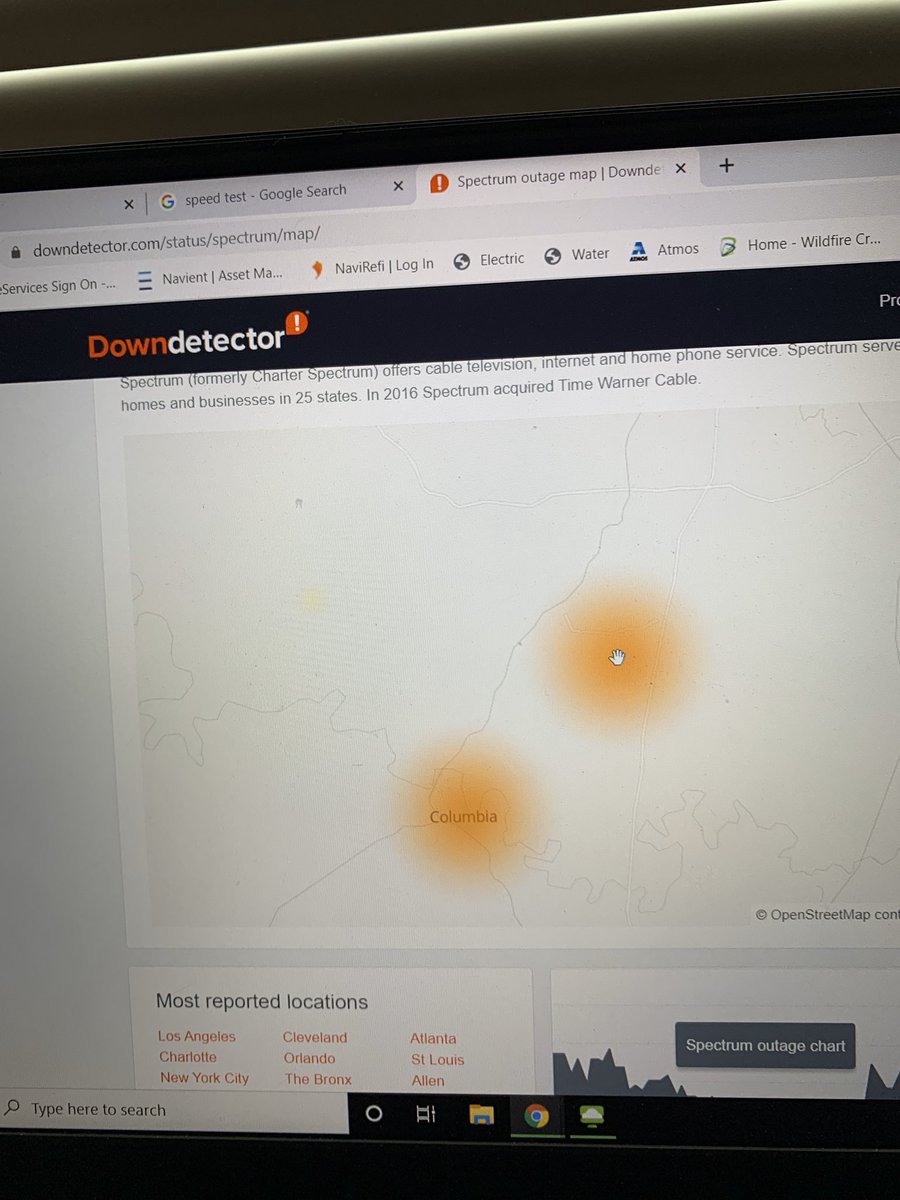 rustykessler's tweet photo. @Ask_Spectrum charter says no outages in my area my house is where that hand is.. please fix it https://t.co/bxxKszi2lE