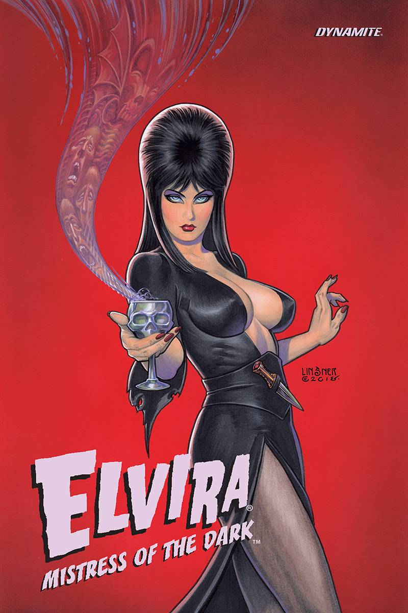 Writer <a href="/DAvallone/">David Avallone</a>'s ELVIRA has been called "the greatest comic in the known universe" by discerning critics*

And your Local Comic Shop can get you back issues or collections to binge now! Check with them about hours, curbside/delivery options 

*quote may be made up