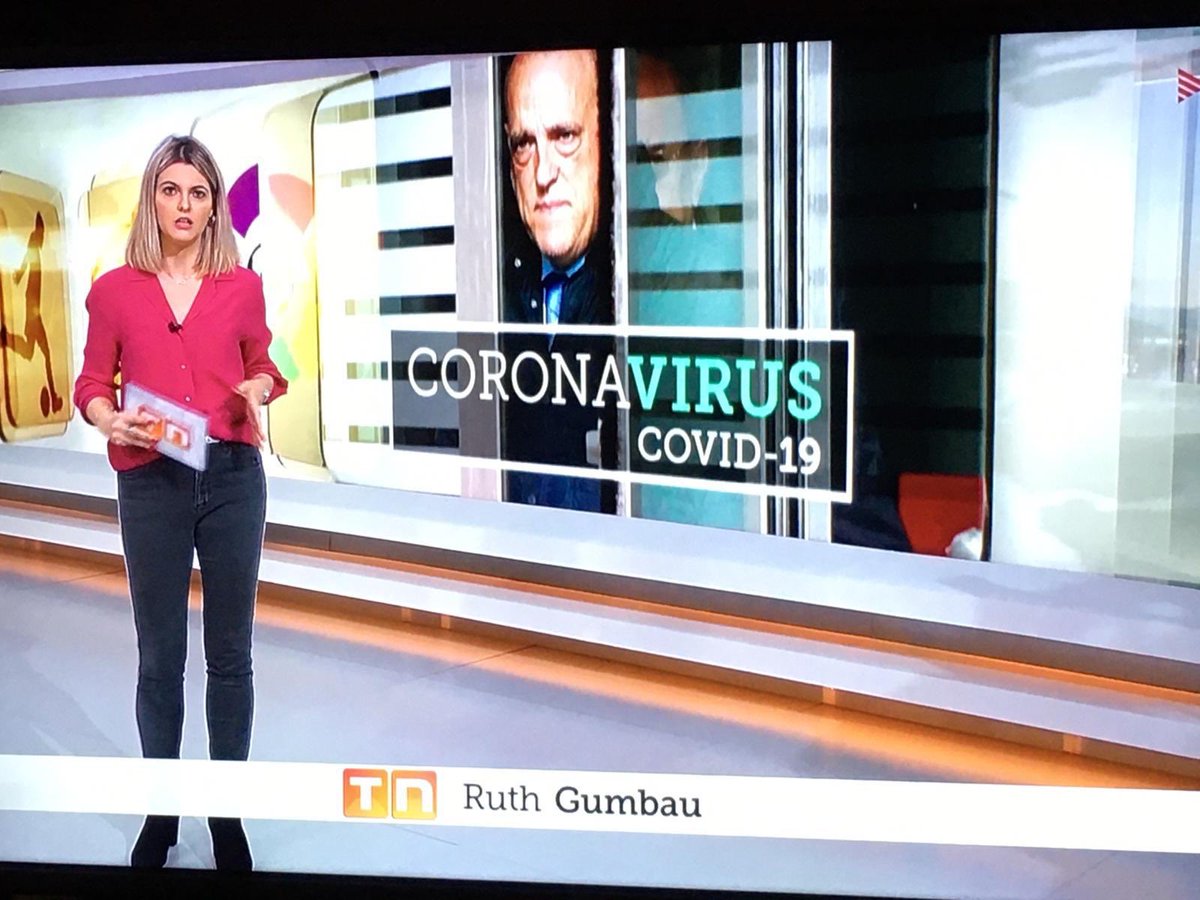 RuthGumbau's tweet photo. Doncs res, que m’he estrenat al TN, on seré uns dies per donar descans a les companyes que han estat ja molts dies treballant presencials. Experiència molt xula. https://t.co/ktWreIA3Zu