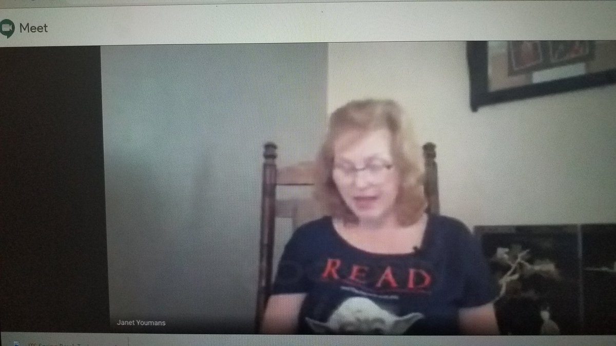 ITS_HCS's tweet image. I had an opportunity to check out @JanetYo read-aloud during a live stream today! @DES_HCS #ExpectExceptionalHCS #NeverStopLearningHCS #RemarkableRemoteLearningHCS