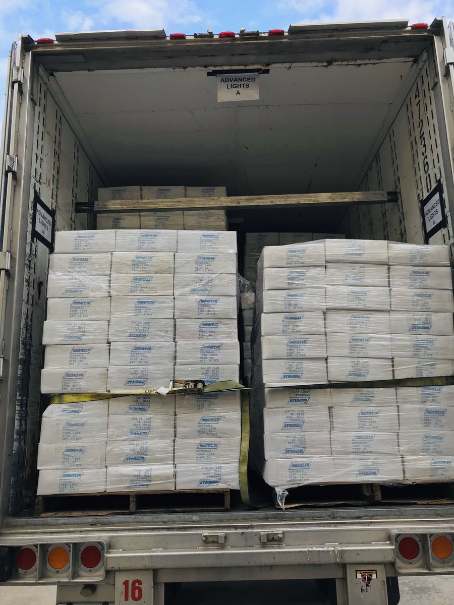 Bethenny's tweet photo. MISSION #1:

Deliver 1 MILLION biohazard hazmat water resistant full body protective suits to the New York State Government @NYGovCuomo and the @HealthNYGov - MISSION ACCOMPLISHED!
@GEMmissions 

Read more here: https://t.co/KKHLpP2UiF https://t.co/iv113vJTRE