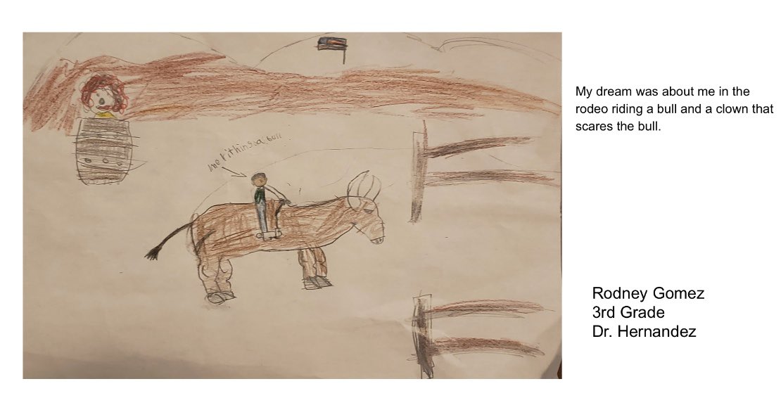 edehoyosART's tweet photo. Our Weekly Art Challenge is Draw Your Dreams! The challenge lasts all week! Great job to these Cable Cub artists 🎨🧸🎨🧸 @NISDCable @Dpin1967 @c_maldonado_1 #distancelearning #arted #arteducation https://t.co/yOEC40rTGI