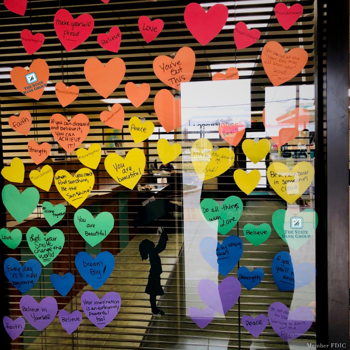 TSBGbank's tweet photo. Wonder Lake East is here to brighten your week! Zoom in and feel the love.
#aworldofhearts
https://t.co/yXpbOFsLWY - Member FDIC
#thestatebankgroup #banklocal #communitybank #mchenrycounty #cometogether #stayhealthy https://t.co/nSkII0EmJU