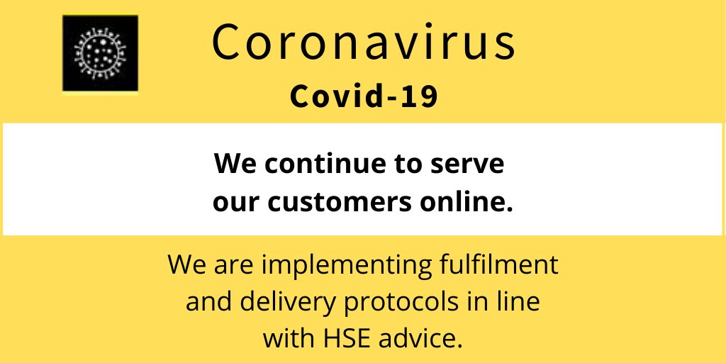 CogsBrainShop's tweet image. We continue to serve our customers during COVID-19 crisis from our on-line store, cogsthebrainshop.ie / cogs.ie.

We are implementing fulfilment protocols and delivery protocols in line with all HSE advice.

See cogsthebrainshop.ie/covid-19 for further details.