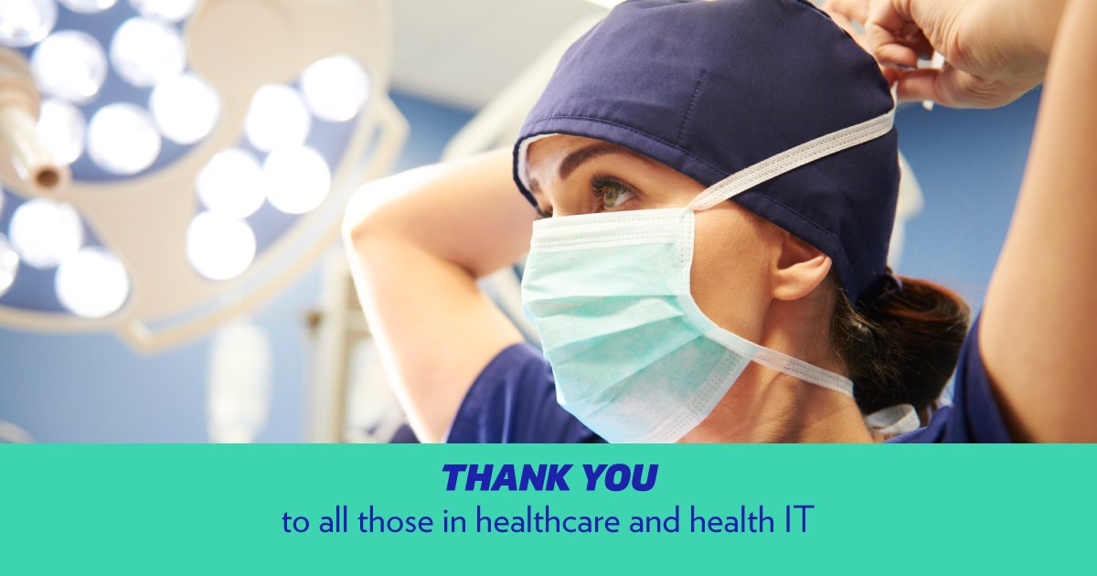 Our community is among those on the front lines fighting the #COVID19 pandemic, and we want to extend a sincere thank you to each individual caring for and keeping our communities safe, from the bedside to behind the scenes.  #NationalDoctorsDay #IHeartHIT #Nurses4HIT
