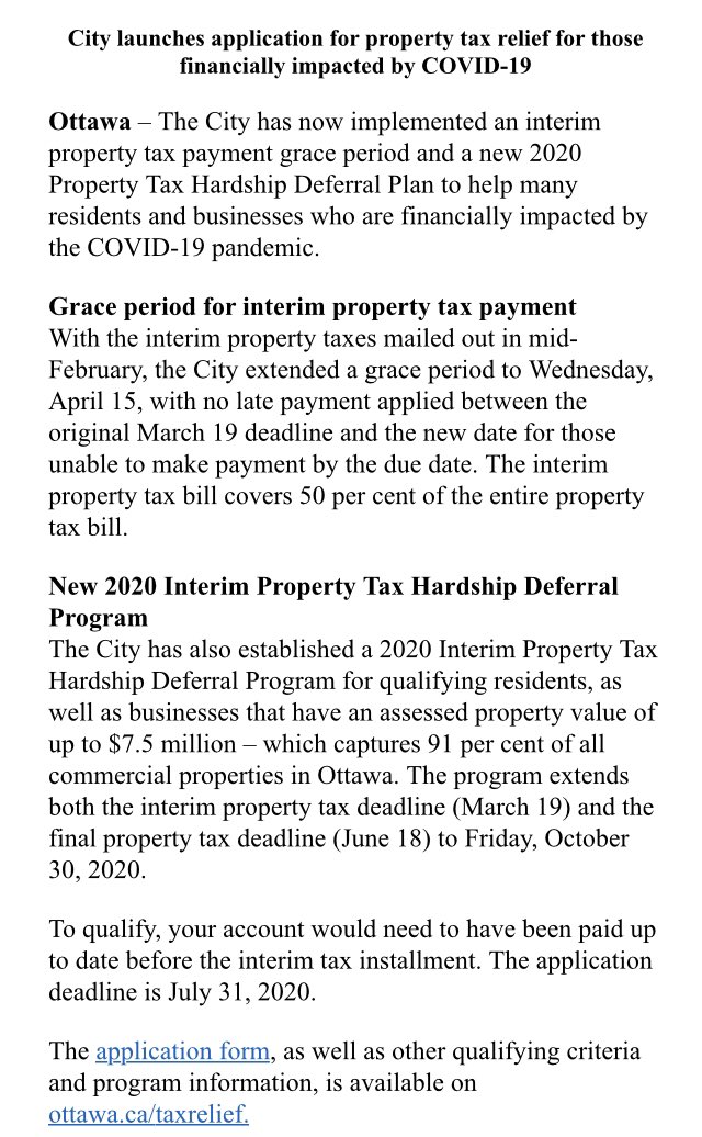 JimWatsonOttawa's tweet photo. 1/2 Restaurants and small businesses would’ve normally paid their rent on April 1st. Given the impacts of COVID-19, many of them won’t be able to. Most landlords know this, and they’re being good partners in tough times. https://t.co/Q9PqfYRgne
