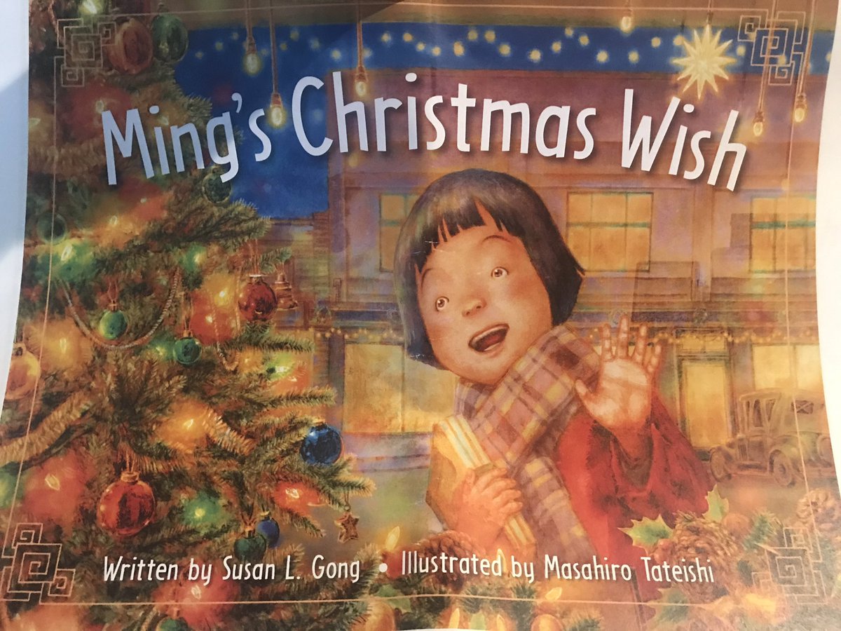 ELAvannostrand's tweet photo. Inspired by a true story, Ming wants a Christmas tree but instead learns a valuable lesson. #SusanLGong #MasqhiroTateishi @ShadowMountn Thabks for sharing with #BookPosse! @bytesofbooks you are up next! 🥰🎄 https://t.co/GEm0XIuu4F
