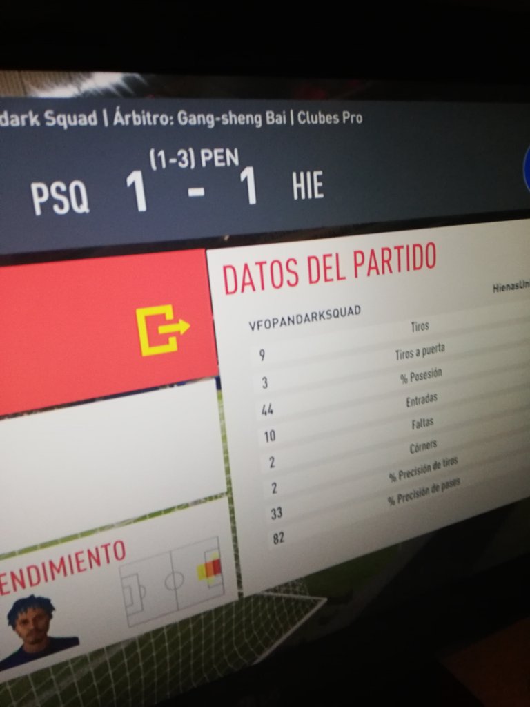 Hoy de ayudas junto a @HienasUnited mucha calidad y muy bien jugado de principio a fin, aquí los números vuelven a indicar buen nivel, 3/4 penalties parados. Seguimos sumando 💪🏻⚽🔥