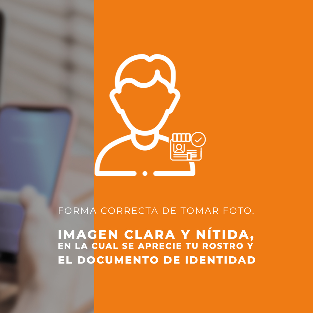 mpandcoapp's tweet photo. Queremos ayudarte a validar tu cuenta #mPandco de la forma correcta, así que cuando ingreses en la opción “documento de identidad” asegúrate de que la foto que subas a nuestro sistema sea una foto en la cual te aprecies sosteniendo tu cédula de identidad vigente. 😉 https://t.co/BBIMQJzE46