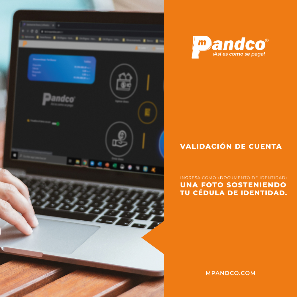 mpandcoapp's tweet photo. Queremos ayudarte a validar tu cuenta #mPandco de la forma correcta, así que cuando ingreses en la opción “documento de identidad” asegúrate de que la foto que subas a nuestro sistema sea una foto en la cual te aprecies sosteniendo tu cédula de identidad vigente. 😉 https://t.co/BBIMQJzE46