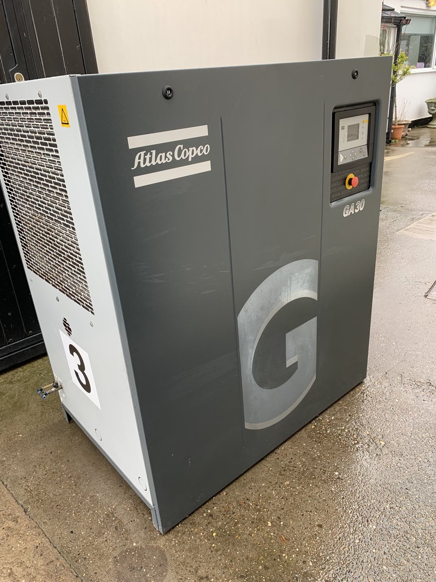 compressorman3's tweet image. An Atlas Copco which has just had an overhaul and now back to our customer who supplies vegetables to the NHS - jdoing our bit at this end #compressedair
